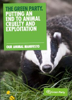 Front page of our Animal Rights Manifesto